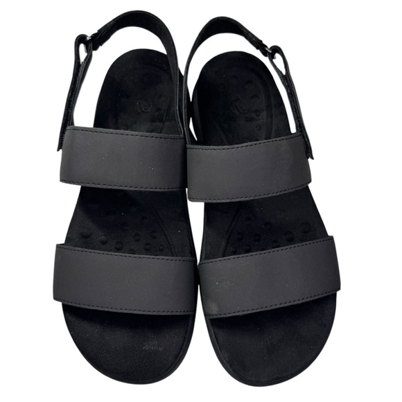 Easy Spirit 360 Setide3 comfort sandals shoes women’s 7 black - Picture 3 of 12